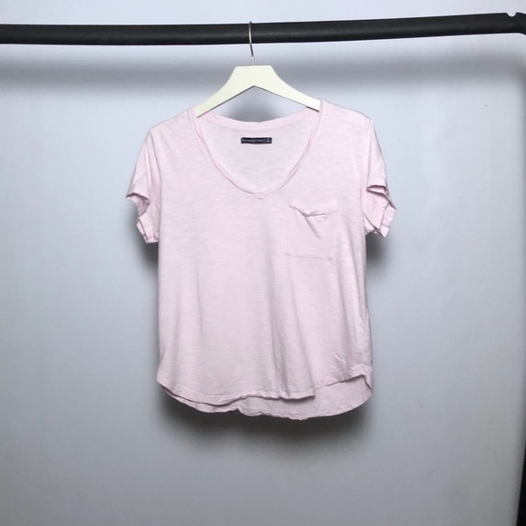 Pink Abercrombie tee - Picture 1 of 1
